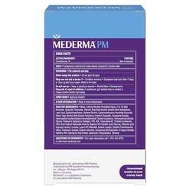 Mederma PM Crema intensiva para cicatrices durante la noche - 1.0 oz (28 g) Tratamiento avanzado para cicatrices que funciona con la actividad regener