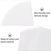 Lurrose White Soft Plush Powder Puff Fluffy Powder Puff with