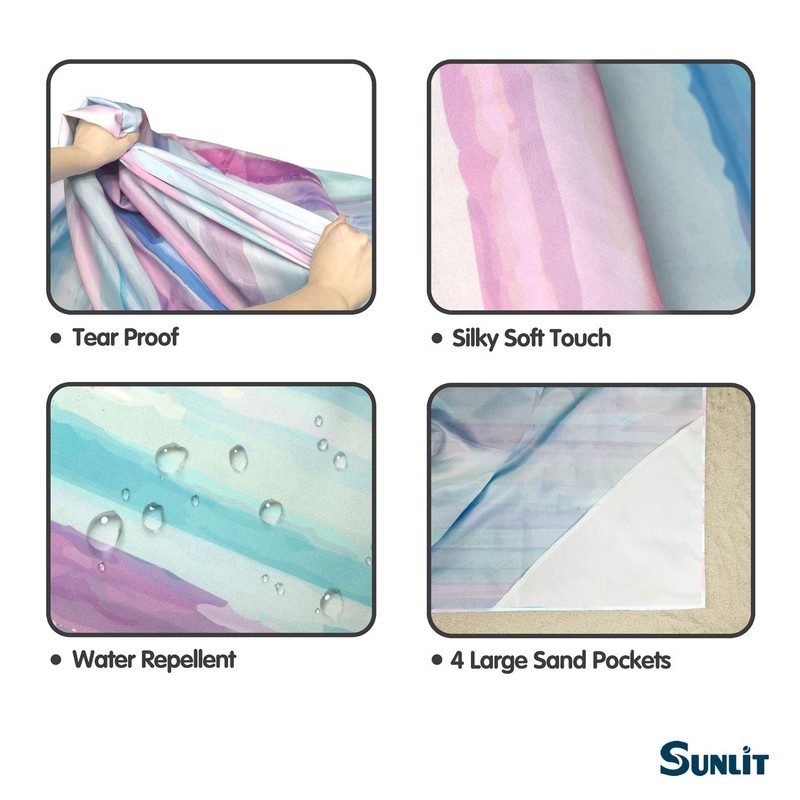 Sunlit - Design Beach Blanket/Beach Mat