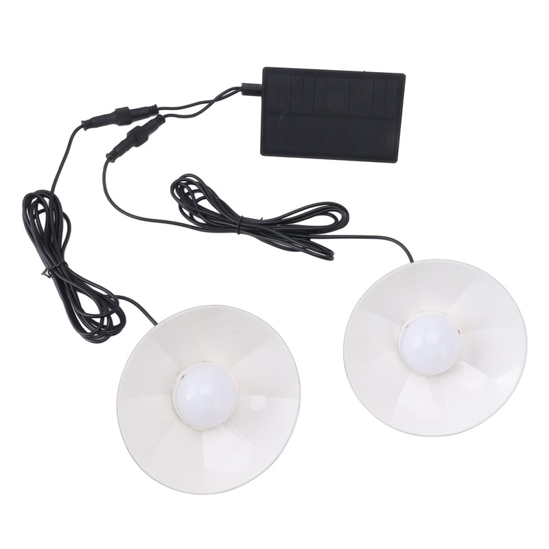 Solar Pendant Light LED Pendant Lamp Double Headed Pendant Light