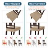 Genina Waterproof Seat Covers for Dining Room Chair Covers Waterproof