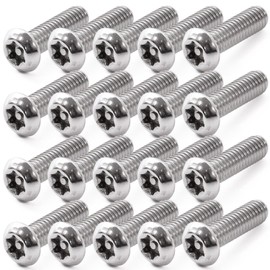 Pstyle PST-140 M6 304 Stainless Steel M6 Screw Bolts for Tamper Prevention PST-140 (M6x20mm)