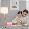 WHAMVOX 6Pcs Mini Plastic Woven Baskets for Easter Egg Decoration