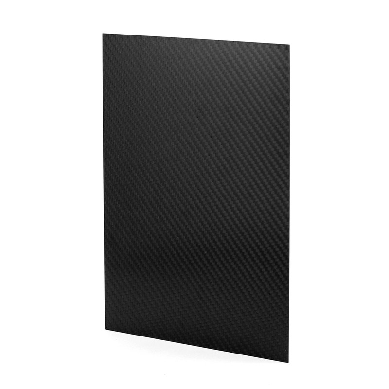 QWORK 3K Carbon Fibre Board 1 x 200 x 250mm