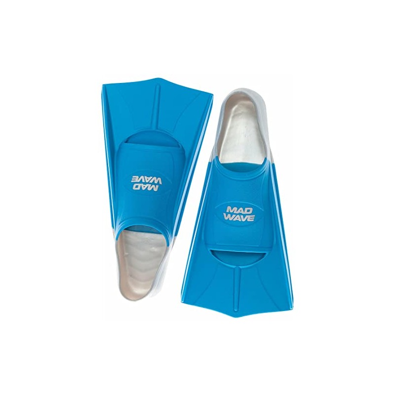 Mad Wave Training Fins - Blue 47-48