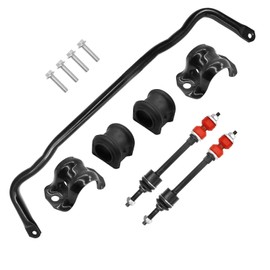55398938AC Front Suspension Stabilizer Bar Set Sway Bar End Links Kit with Bushing Fits for Dodge Ram 1500 2009-2018, for Ram 1500 Classic 2019-2022, Replace K80894 55398938AB