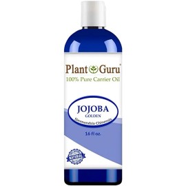 Aceite De Jojoba 16 Oz Prensado En Frío 100% Puro Portador N