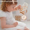 Evorie Tritan Spill Proof Toddler Straw Sippy Cup, 10 oz