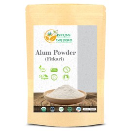 Herbs Botanica Alum Powder phitkari Granulated Potassium Alumbre Potassium Alum Fitkari Fatkari Alum Powder Cruelty Free Nothing Added 8 Oz
