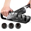 Knife Sharpener, 6 Adjustable Sharpening Angle, Coarse & Fine Knife