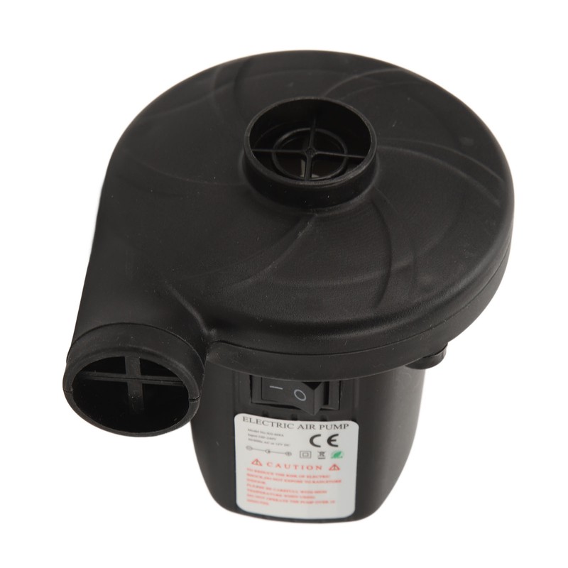 Electric Air Pump 3 Nozzles Portable Inflator Deflator Pump for