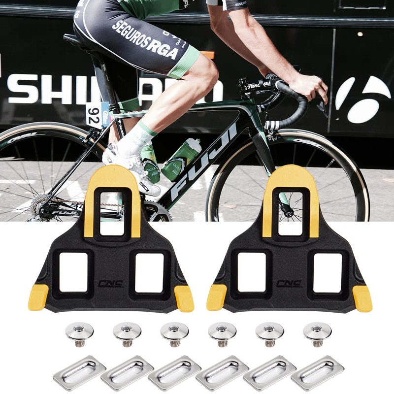 Chooee Road Bike Pedal Plates Cleats Compatible with Shimano SPD