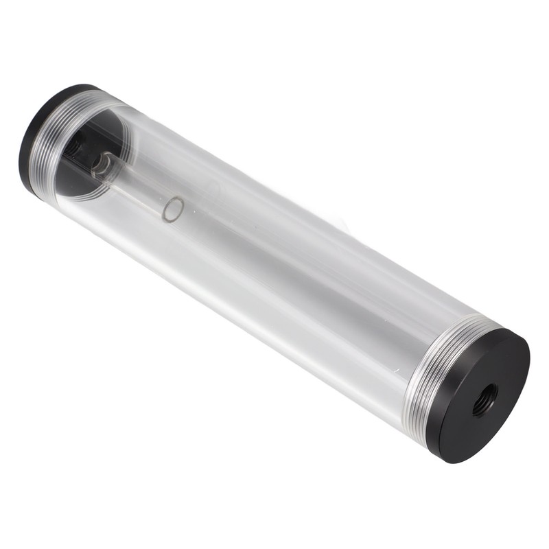 Water Cooling Reservoir 210mm/8.3in Length Acrylic Plastic Material 3 Holes