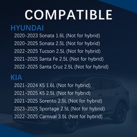28113-L1000 Engine Air Filter(Hybrid Excluded) for 2020-2025 Hyundai Sonata,Tucson,Santa Fe,Santa Cruz,2021-2025 Kia K5,Sorento,Sportage,Carnival 28113N9000