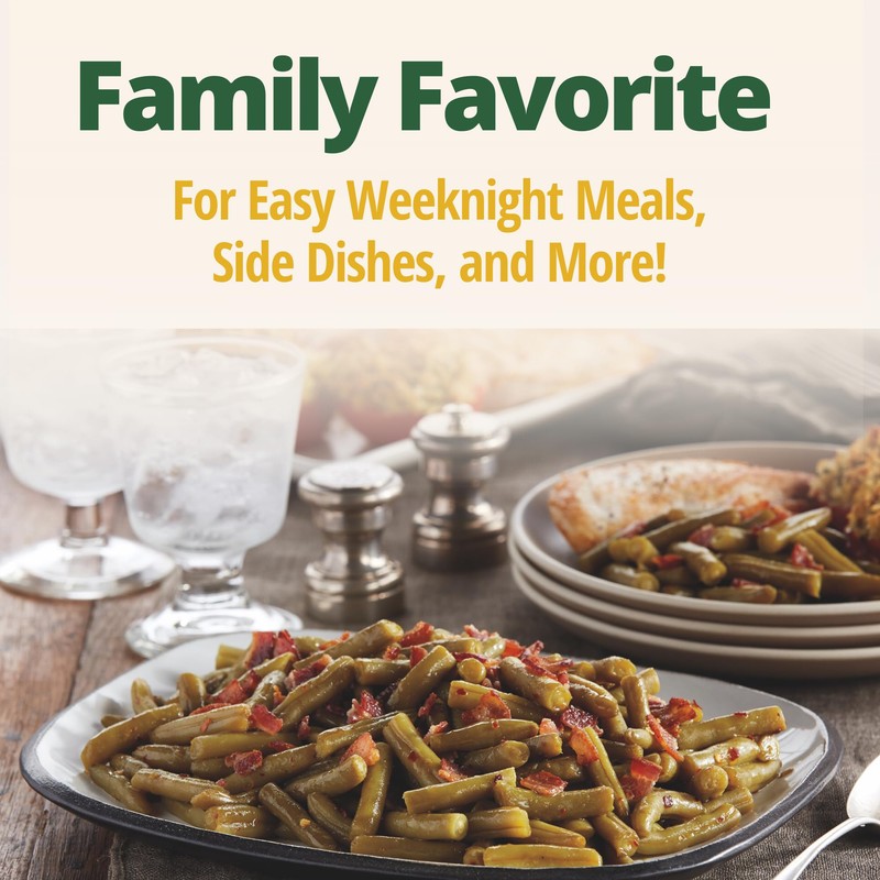 Del Monte Southern Style Whole Green Beans, 14.5 oz. Can