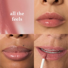 Julep So Plush Hydrating Lip Gloss – High-Shine, Non-Sticky Lip Color - Vitamin E for Soothing & Repair – Cruelty-Free, Moisturizing Gloss – All The Feels