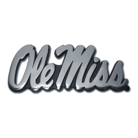 Elektroplate University of Mississippi (Script Ole Miss) Emblem