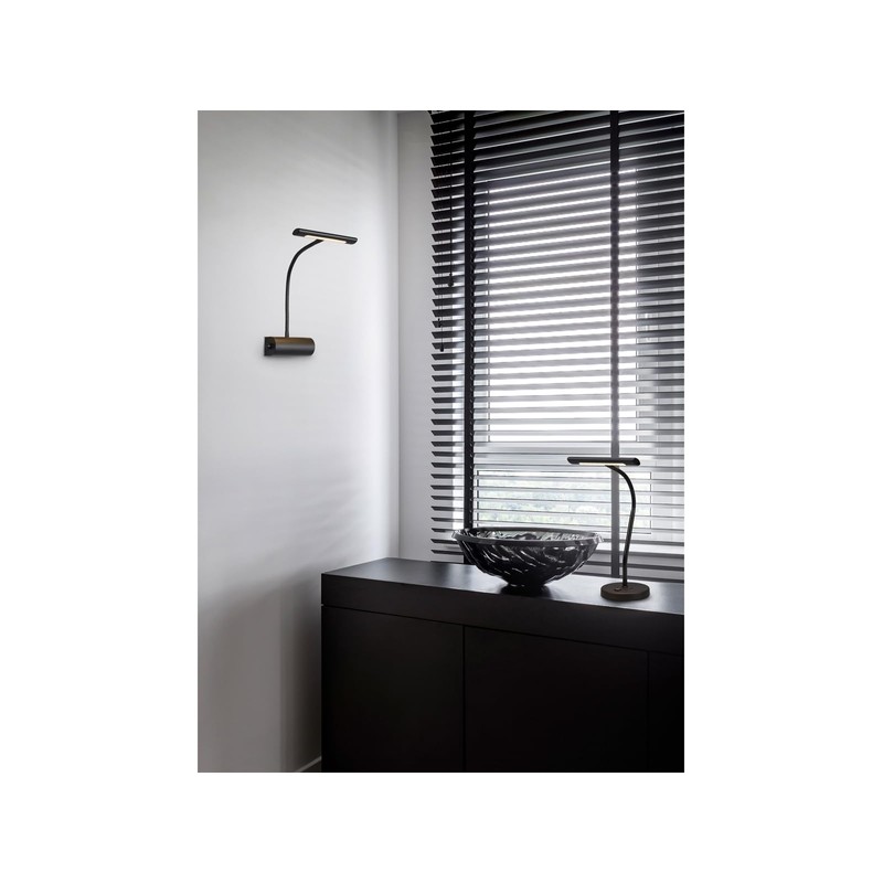 Set of 2 Dimmable Picture Lights with Flexible Arm Matte