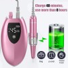 Unbranded Nail Drill Machine 45000RPM Rechargeable Electric Portable Manicure Pedicure