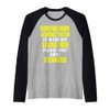 Nursing Home Administrator Funny Long Term Care Raglan Baseball Tee