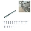 8 FT Heavy-Duty Steel Garage Door Reinforcement Bracket - Made