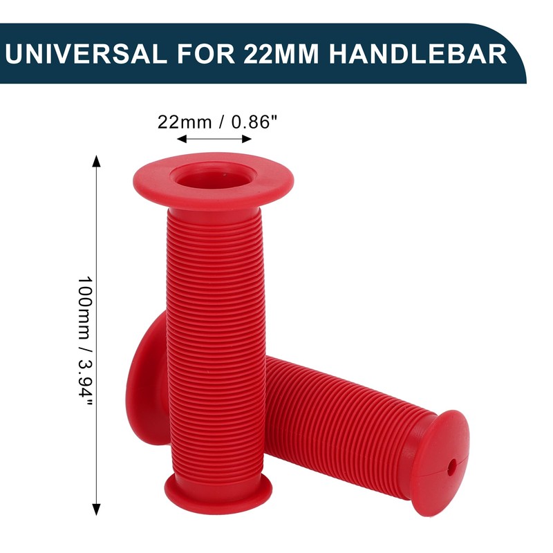 TUCKBOLD Bike Handlebar Grips Covers 100mm Long Lightweight | Bicycle