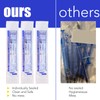 Pack of 4 Syringes, 60 ml, Plastic Syringe with Hose,