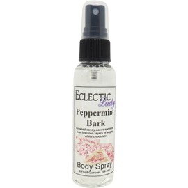 Peppermint Bark Body Spray, 2 ounces, Body Mist for Women with Clean, Light & Gentle Fragrance, Long Lasting Perfume with Comforting Scent for Men & Women, Cologne with Soft, Subtle Aroma For Daily