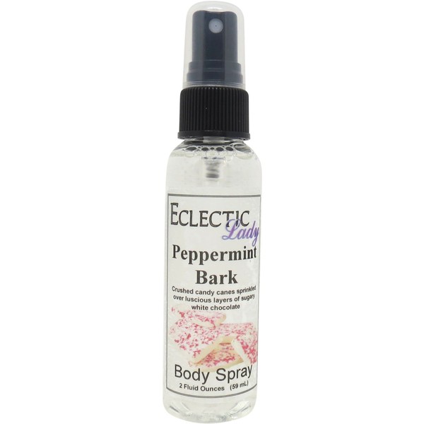 Peppermint Bark Body Spray, 2 ounces, Body Mist for Women