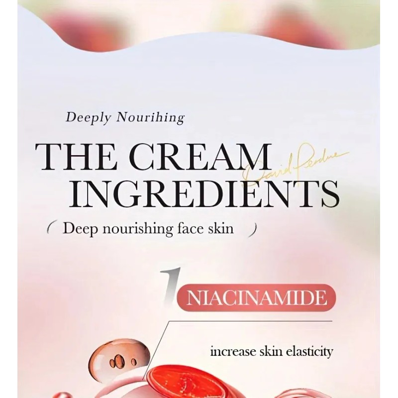 Crema Hidratante Nutritiva De 3 Fresas.