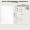 Refillable DIN A5 Ring Binder Planner for More Focus &