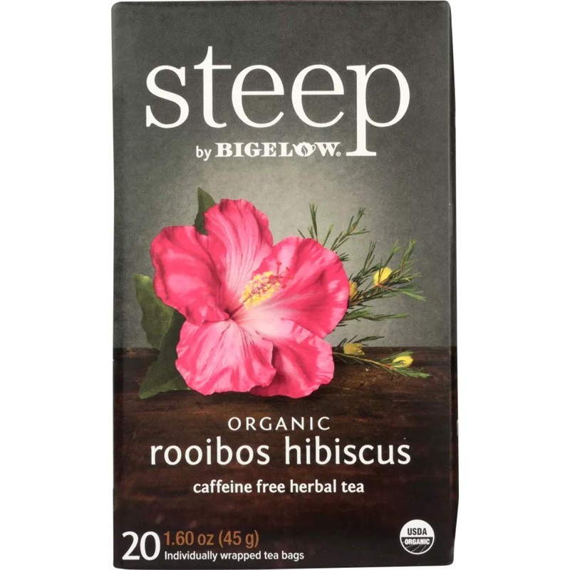 Steep Herbal Tea Bags, 20/Box (17713)