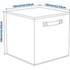 powerking Cube Storage Boxes, Foldable Fabric Storage Bins And Cloth