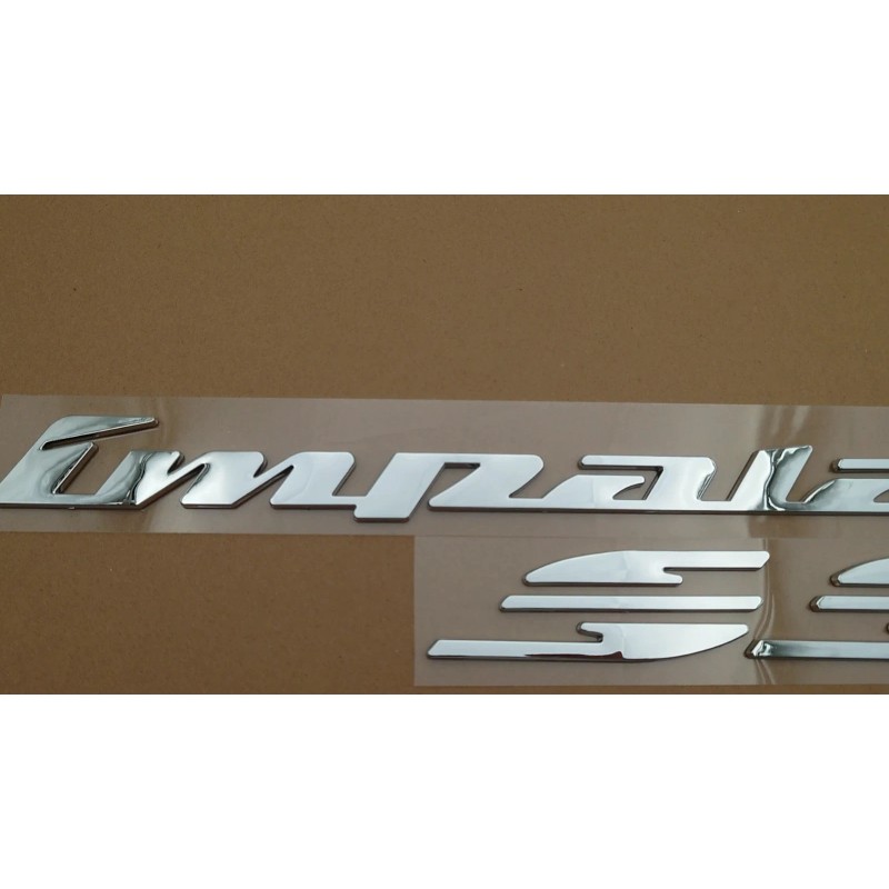 Truckemblems 2pcs Chrome Fits 1994-1996 Impala Ss Emblems Rear Quarter