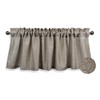 Aiking Home Pure 100% Faux Linen Window Valance - Size