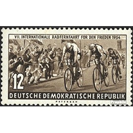 DDR 426 unmounted mint/never hinged ** MNH 1954 International Radfernfahrt for the (Stamps for collectors) Cycles