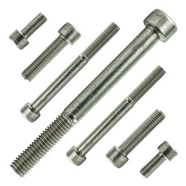 M8 x 70 mm (Pack of 10) Cylinder Screws with Hexagon Socket - Stainless Steel VA A2 V2A - Cylinder Head Screws Rustproof - DIN 912 / ISO 4762 | AGBERG