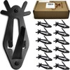 VMSIXVM European Mount Skull Hanger, Deer Skull Wall Hooker for