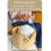 Branboo Yarn Bowl Large Yarn Bowl Gift Set Crocheting Gift