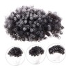 OHPHCALL Synthetic High Puff Afro Wig with Curly Hair Bun