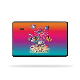 MightySkins Skin for Tile Slim (2020) - Coral Garden | Protective, Durable, and Unique Vinyl Decal Wrap Cover | Easy to Apply, Remove, and Change Styles | Made in The USA