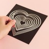BAOFALI 10Pcs/Set 9.3x6.8inch Sheets Rubber Soft Magnet Sheet for Metal