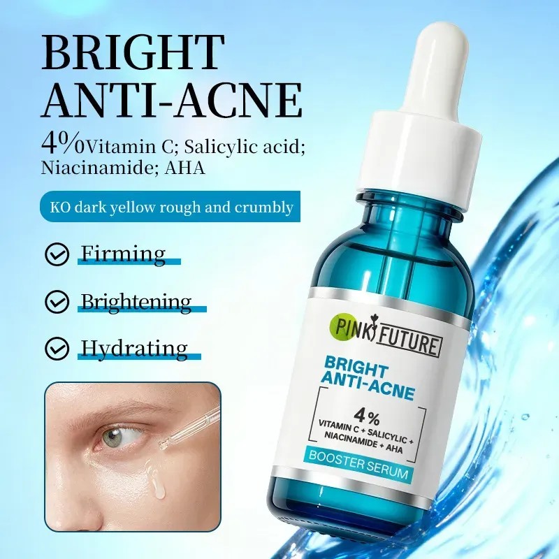Sérum Para El Tratamiento Del Acné, Iluminador Y Reparador D