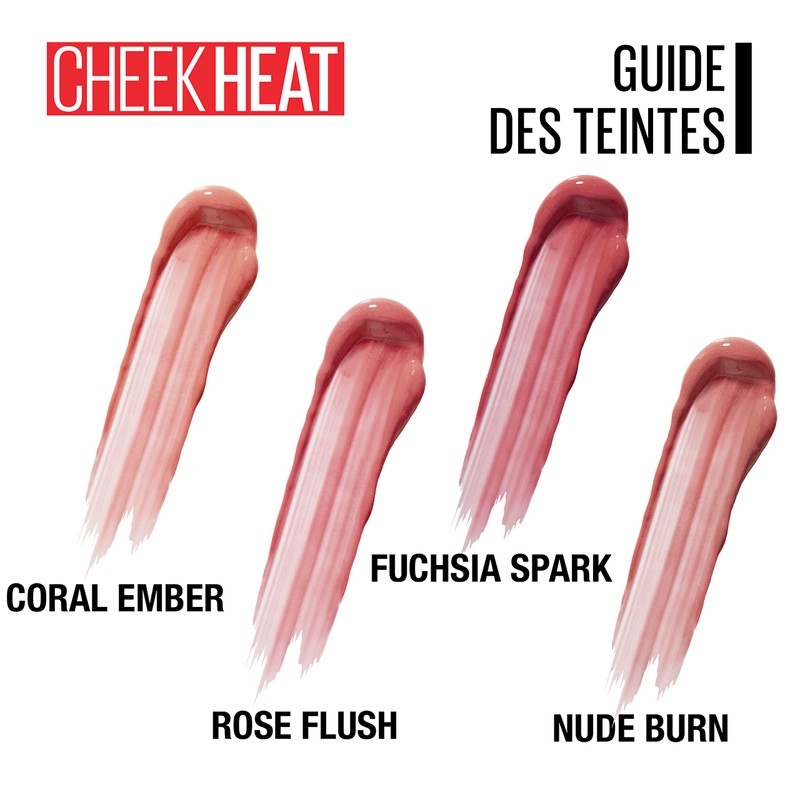 Maybelline Cheek Heat Water Infused Hydrating Gel Sheer Blusher, 15