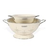 Metal Colander 2 Pack, Strainer Bowel with Handles 2Qt &