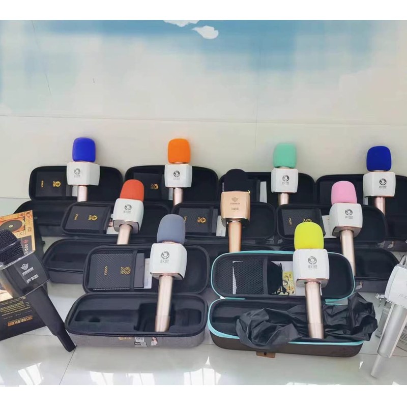 Fielect - Funda para micrófono (5 unidades), diseño de espuma