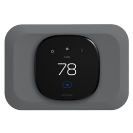 Wall Plate Cover Compatible with New 2022 Ecobee Smart Thermostat Premium & 2022 Ecobee Smart Thermostat Enhanced, Programmable WiFi Thermostat Accessory, Grey