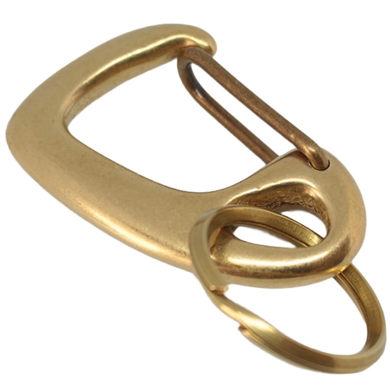Kondo 4992834622007 Key Chain, Brass, Belt Hook, Made in Japan,