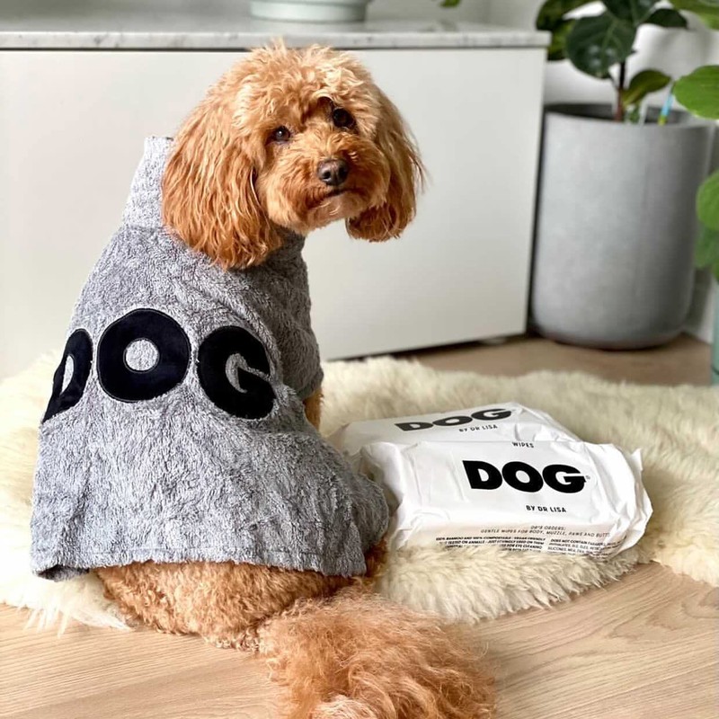 DOG by Dr. Lisa - Dog Wipes - Plant-Based, Natural