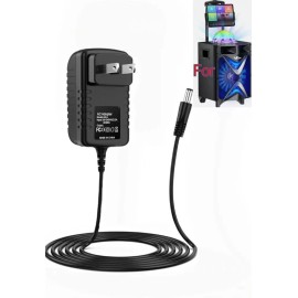 HJHLSTJK AC Adapter Charger For VeGue VS-1088 Karaoke Machine Bluetooth Portable Speaker